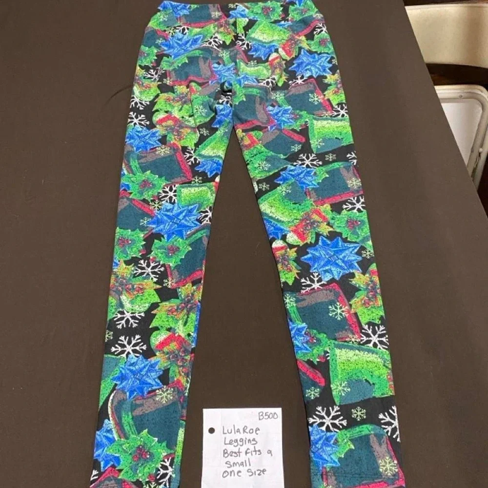 LulaRoe leggings multicolor legging one size best fits à teen (14-16). SKU-B500